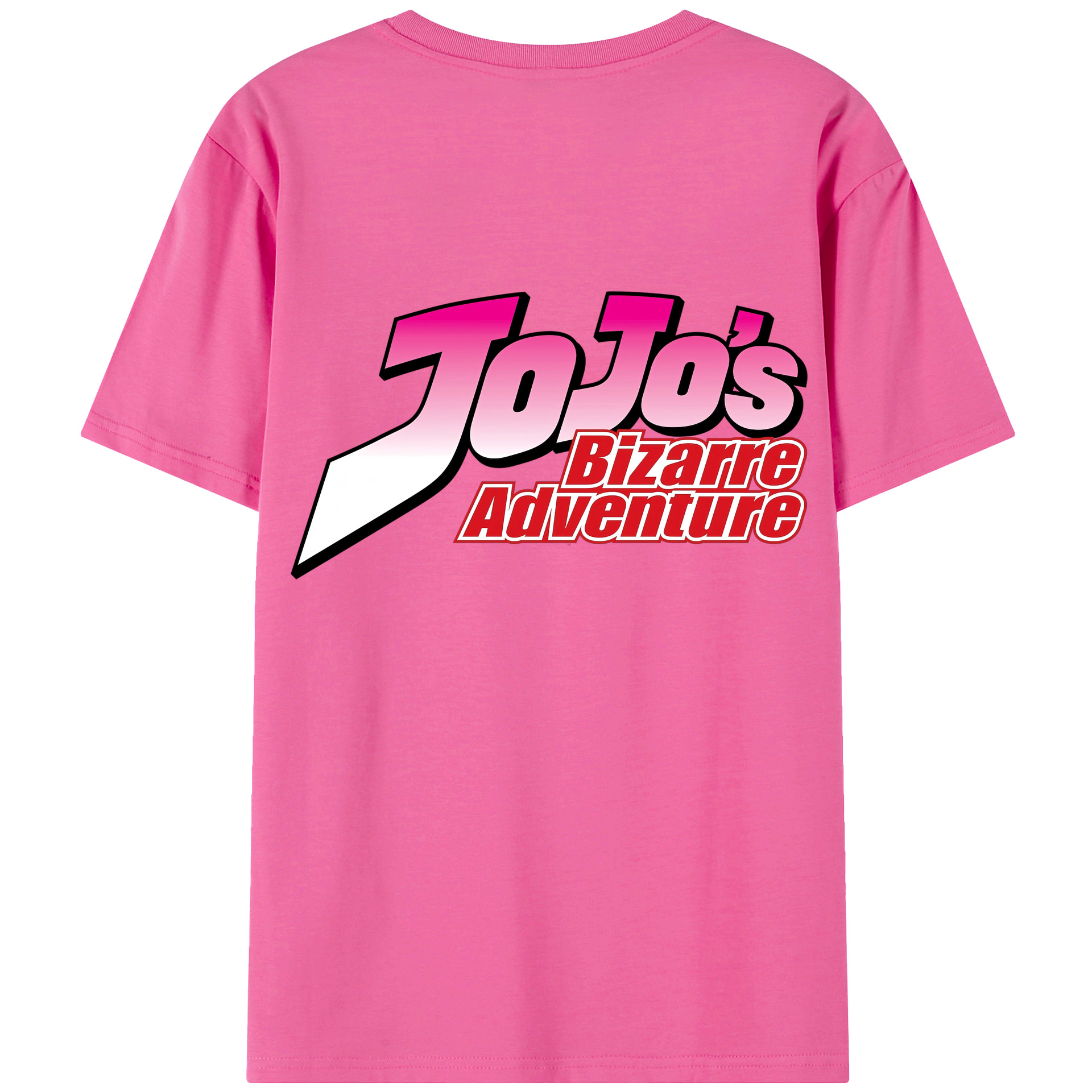 （画像用） ジョジョの奇妙な冒険 JoJo's Bizarre Adventure レディース半袖Tシャツ(バックプリント)